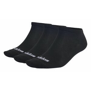 Adidas Unisex Thin Linear Low-Cut Socks 3 S