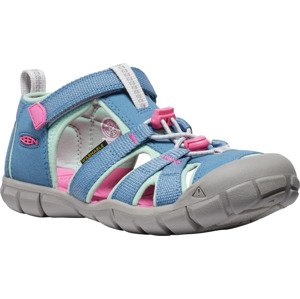 Keen SEACAMP II CNX YOUTH coronet blue/hot pink Veľkosť: 32/33 detské sandále