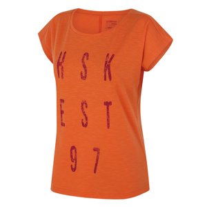 Husky Dámske funkčné tričko Tingl L lt. orange Veľkosť: XS dámske tričko s krátkym rukávom