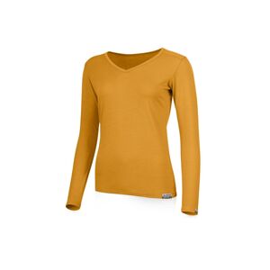 Lasting dámske merino tričko EVA horčicová Veľkosť: L dámske tričko