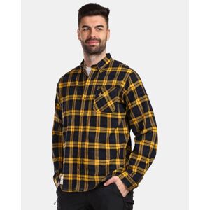 Kilpi FLANNY-M Žltá Veľkosť: XL pánska košeľa