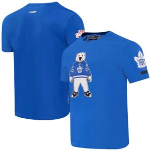 Toronto Maple Leafs pánske tričko Pro Standard Mascot blue - Novinka