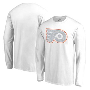 Philadelphia Flyers pánske tričko s dlhým rukávom White Out - Novinka