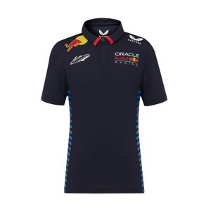 Red Bull Racing detské polo tričko Driver Max Verstappen blue F1 Team 2024