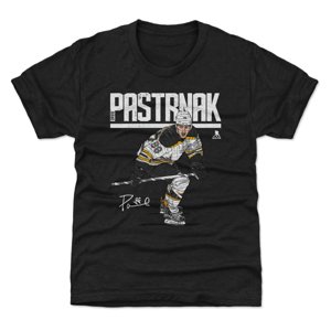 Boston Bruins detské tričko David Pastrnak #88 Hyper WHT 500 Level black - Novinka