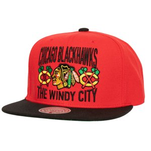 Chicago Blackhawks čiapka flat šiltovka City Love Snapback Vintage - Novinka