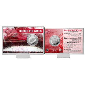Detroit Red Wings zberateľské mince History Silver Coin Card Limited Edition od 5000 - Novinka