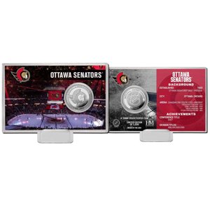 Ottawa Senators zberateľské mince History Silver Coin Card Limited Edition od 5000 - Novinka