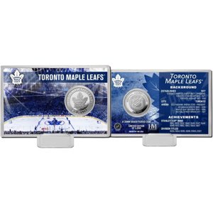 Toronto Maple Leafs zberateľské mince History Silver Coin Card Limited Edition od 5000 - Novinka