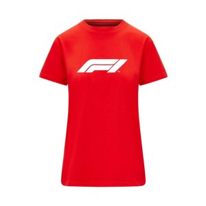 Formule 1 dámske tričko Logo red F1 Team 2024 - Novinka