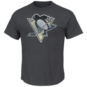 Pittsburgh Penguins pánske tričko Pigment Dyed grey - Novinka