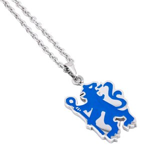 FC Chelsea prívesok na krk Colour Lion Pendant & Chain - Novinka