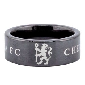 FC Chelsea prsteň Black Ceramic Ring Medium - Novinka