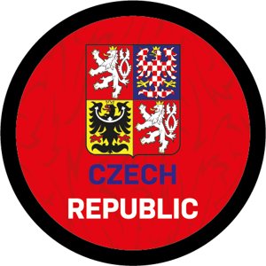 Hokejové reprezentácie puk Czech republic logo red - Novinka