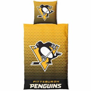 Pittsburgh Penguins obliečky na jednu posteľ Dots - Novinka