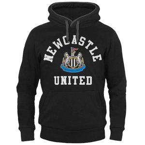 Newcastle United pánska mikina s kapucňou Graphic black - Novinka