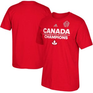 Hokejové reprezentácie pánske tričko Canada 2016 World Cup of Hockey Champions Authentic - Akcia