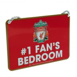 FC Liverpool značka do spálne Bedroom Sign No1 Fan