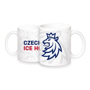 Hokejové reprezentácie hrnček Czech Ice Hockey logo lion pattern ČH - Akcia