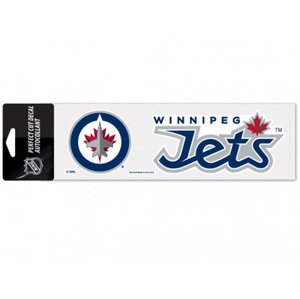 Winnipeg Jets samolepka Logo text decal