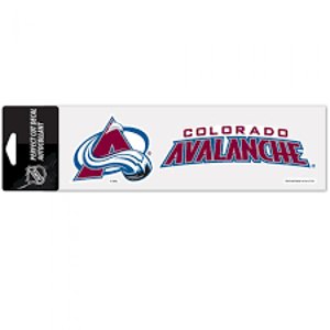 Colorado Avalanche samolepka logo text decal