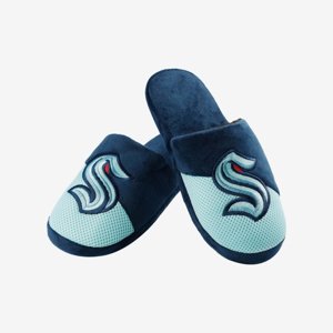 Seattle Kraken pánske šľapky Logo Staycation Slipper - Akcia