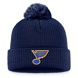 St. Louis Blues zimná čiapka Core Beanie Cuff Pom Knit
