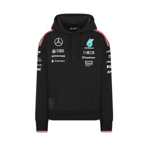 Mercedes AMG Petronas dámska mikina s kapucňou Driver Oversize black F1 Team 2024