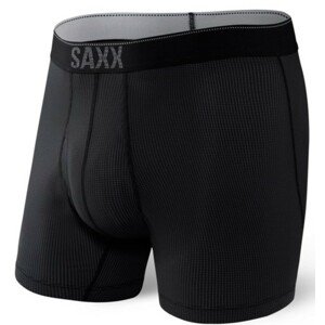 Saxx QUEST QDM BOXER BRIEF FLY black II Veľkosť: XL boxerky