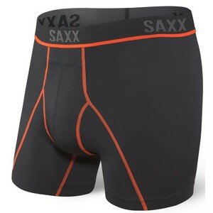 Saxx KINETIC LC MESH BB black/vermillion Veľkosť: L boxerky
