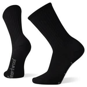Smartwool CLASSIC HIKE LIGHT CUSHION SOLID CREW black Veľkosť: L ponožky