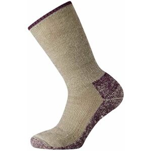 Smartwool W CLASSIC MOUNTAINEER MAXIMUM CUSHN CRW taupe Veľkosť: M ponožky