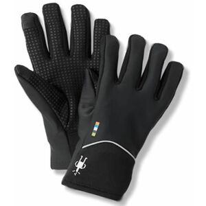 Smartwool MERINO SPORT FLEECE WIND TRAINING GLOVE black Veľkosť: S rukavice