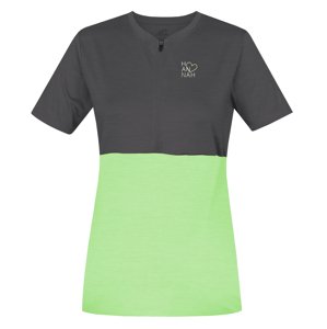 Hannah BERRY asphalt/paradise green mel Veľkosť: 36 dámske tričko s krátkym rukávom