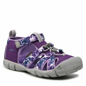 Keen SEACAMP II CNX YOUTH camo/tillandsia purple Veľkosť: -32/33 detské sandále