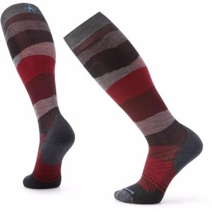 Smartwool SKI TARGETED CUSHION PATTERN OTC charcoal Veľkosť: L ponožky
