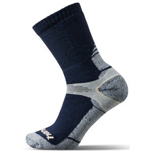 Hannah WALK W dark blue/sky blue Veľkosť: M dámske ponožky