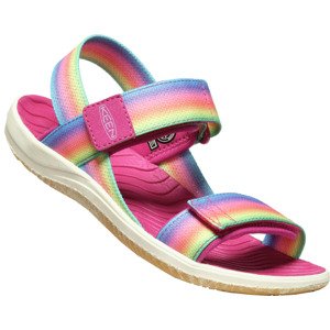 Keen ELLE BACKSTRAP CHILDREN rainbow/festival fuchsia Veľkosť: 24 detské sandále