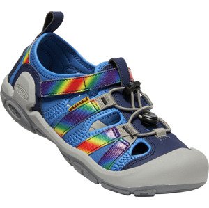 Keen KNOTCH CREEK YOUTH bright cobalt/rainbow tie dye Veľkosť: 32/33 detské sandále