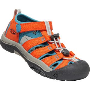 Keen NEWPORT H2 YOUTH safety orange/fjord blue Veľkosť: 34 detské sandále