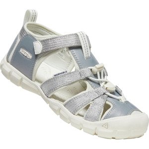 Keen SEACAMP II CNX YOUTH strieborná/star biela Veľkosť: 35 detské sandále