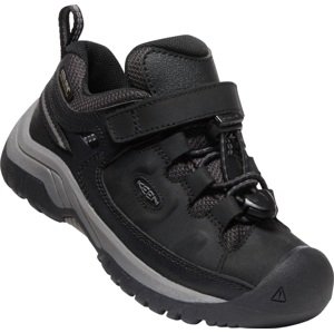 Keen TARGHEE LOW WP CHILDREN black/steel grey Veľkosť: 29 detské topánky