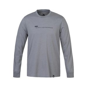 Hannah KIRK steel gray Veľkosť: L pánske tričko - dlhý rukáv