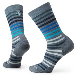 Smartwool EVERY DAY SPRUCA STREET CREW pewter blue Veľkosť: L ponožky