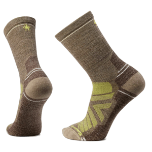 Smartwool HIKE LIGHT CUSHION CREW military olive-fossil Veľkosť: L ponožky