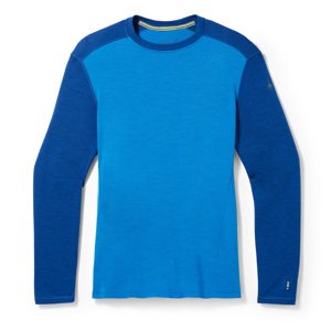Smartwool CLASSIC THERMALERINO BL CREW BOXED blueberry hill-lagúna blue Veľkosť: L pánske tričko