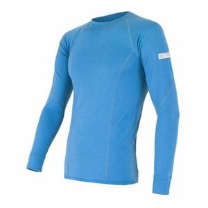 SENSOR MERINO ACTIVE pánske tričko dl.rukáv modrá Veľkosť: L