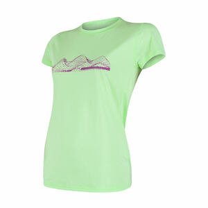SENSOR COOLMAX FRESH PT MOUNTAINS dámske tričko kr.rukáv sv.zelená Veľkosť: M