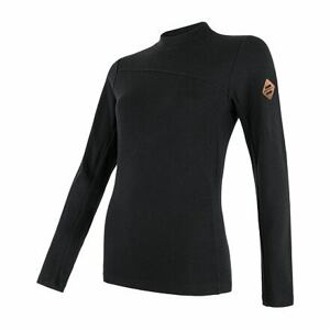 SENSOR MERINO EXTREME dámske tričko dl.rukáv čierna Veľkosť: XL