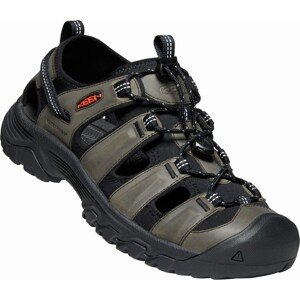 Keen Targhee III SANDAL MEN grey / black Veľkosť: -42 pánske sandále
